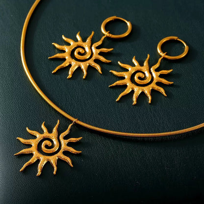 Eternal Sun-Pendant/Earring