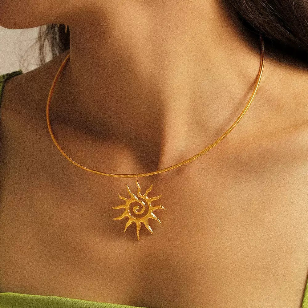 Eternal Sun-Pendant/Earring