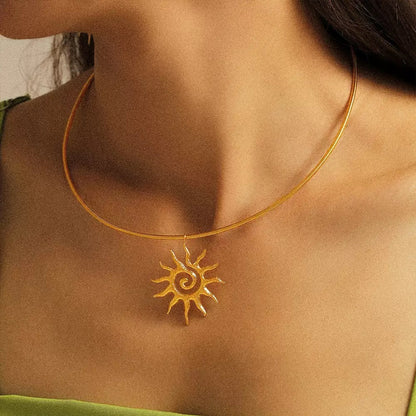 Eternal Sun-Pendant/Earring