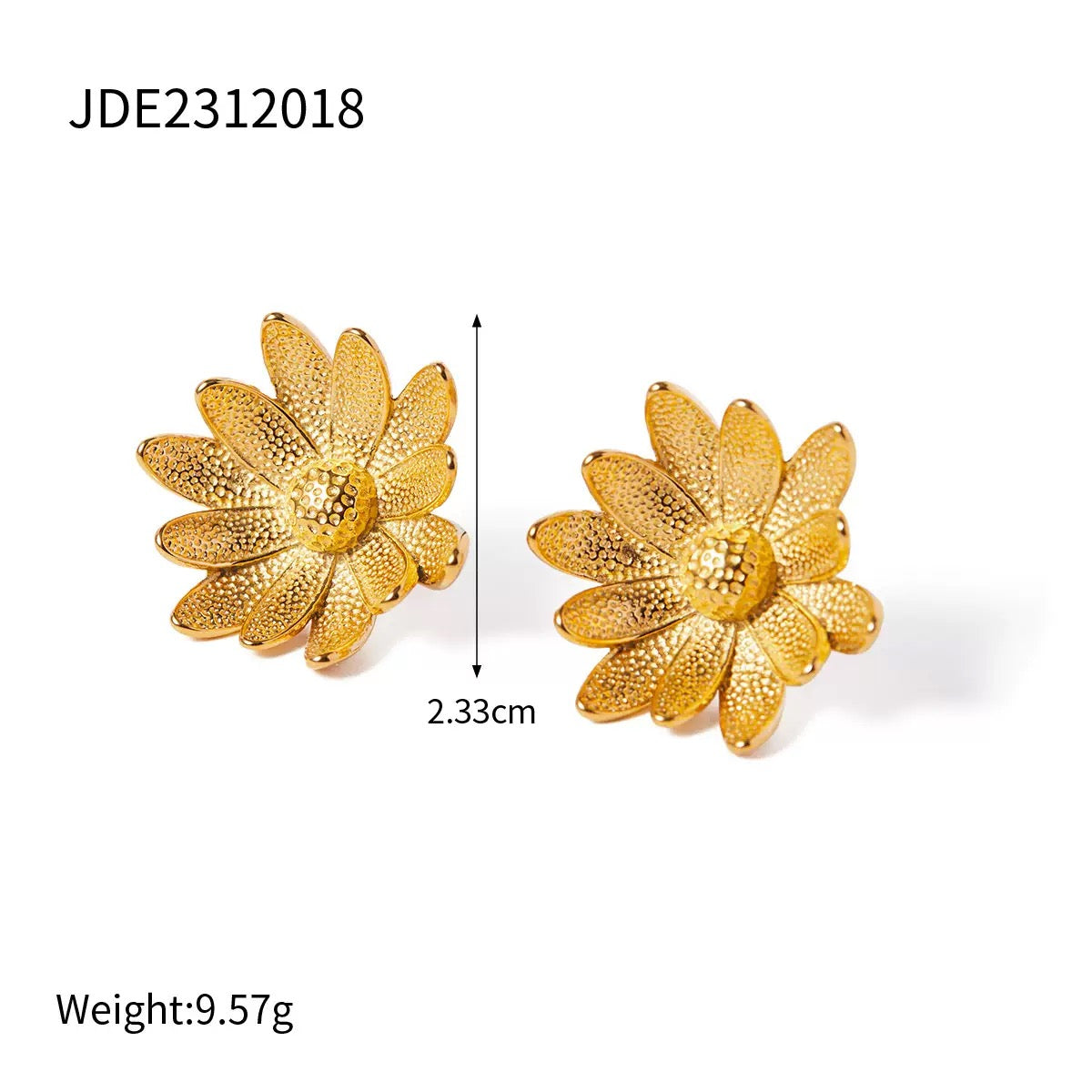 Golden Sunflower-Ring/Earrings