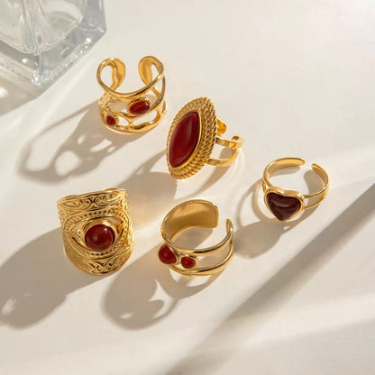 Crimson Essence Collection-Rings