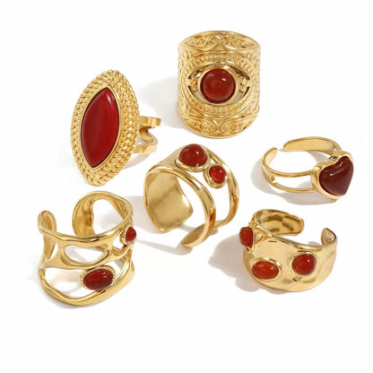 Crimson Essence Collection-Rings