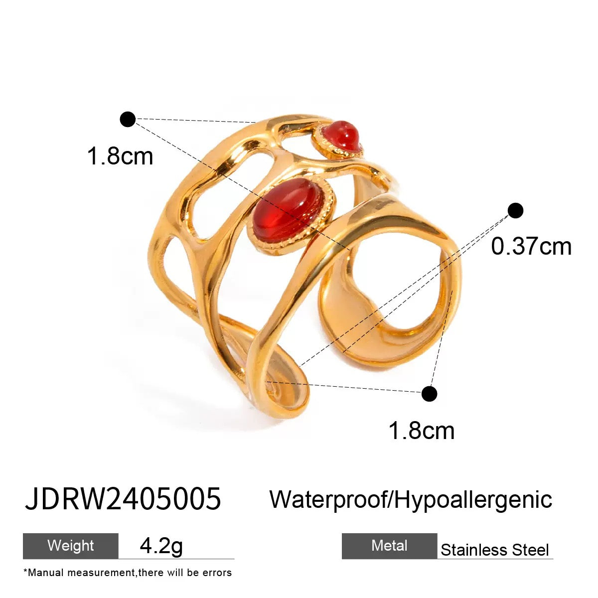 Crimson Essence Collection-Rings